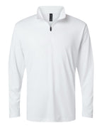 AllPro 41870, 12536 Men's Pro-lock Performance Quarter-zip Pullover, White