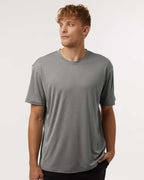 AllPro 48000, 12537 Men's Pro-lock Performance T-shirt, Heather Granite