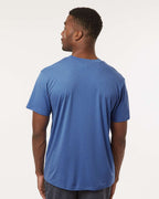 AllPro 48000, 12537 Men's Pro-lock Performance T-shirt, Heather Royal