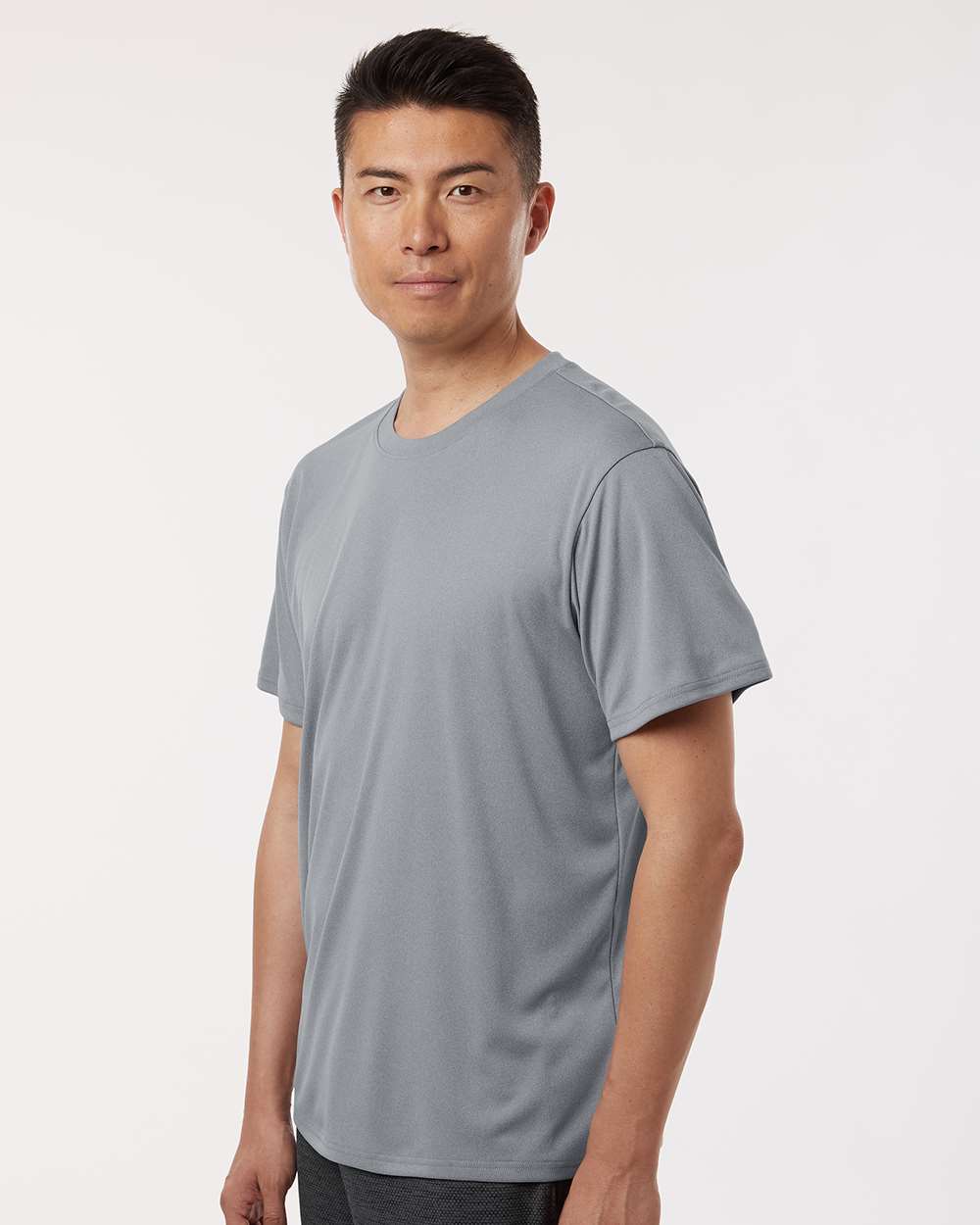 AllPro 48000, 12537 Men's Pro-lock Performance T-shirt, Heather Steel