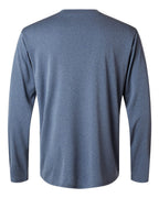 AllPro 48400, 12538 Unisex Pro-lock Performance Long Sleeve T-shirt, Heather Navy