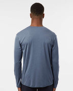 AllPro 48400, 12538 Unisex Pro-lock Performance Long Sleeve T-shirt, Heather Navy
