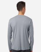 AllPro 48400, 12538 Unisex Pro-lock Performance Long Sleeve T-shirt, Heather Steel