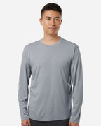 AllPro 48400, 12538 Unisex Pro-lock Performance Long Sleeve T-shirt, Heather Steel