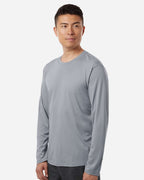 AllPro 48400, 12538 Unisex Pro-lock Performance Long Sleeve T-shirt, Heather Steel