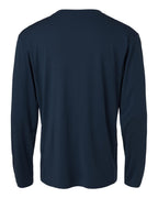 AllPro 48400, 12538 Unisex Pro-lock Performance Long Sleeve T-shirt, Navy