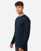AllPro 48400, 12538 Unisex Pro-lock Performance Long Sleeve T-shirt, Navy