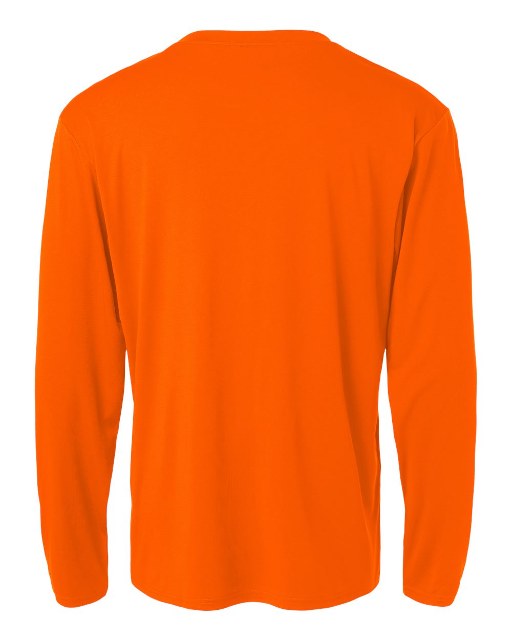 AllPro 48400, 12538 Unisex Pro-lock Performance Long Sleeve T-shirt, Neon Orange