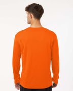 AllPro 48400, 12538 Unisex Pro-lock Performance Long Sleeve T-shirt, Neon Orange