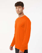 AllPro 48400, 12538 Unisex Pro-lock Performance Long Sleeve T-shirt, Neon Orange