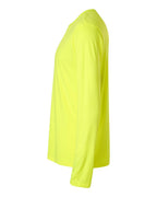 AllPro 48400, 12538 Unisex Pro-lock Performance Long Sleeve T-shirt, Neon Yellow