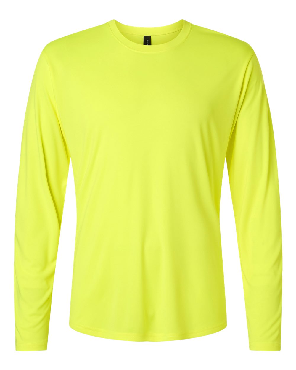 AllPro 48400, 12538 Unisex Pro-lock Performance Long Sleeve T-shirt, Neon Yellow