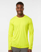 AllPro 48400, 12538 Unisex Pro-lock Performance Long Sleeve T-shirt, Neon Yellow