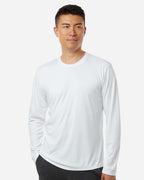 AllPro 48400, 12538 Unisex Pro-lock Performance Long Sleeve T-shirt, White