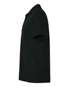 AllPro 62800, 12539 Men's Pique Polo, Black