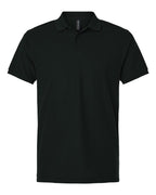 AllPro 62800, 12539 Men's Pique Polo, Black