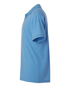 AllPro 62800, 12539 Men's Pique Polo, Carolina Blue
