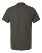 AllPro 62800, 12539 Men's Pique Polo, Charcoal