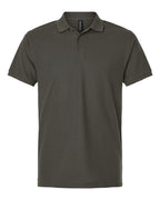 AllPro 62800, 12539 Men's Pique Polo, Charcoal