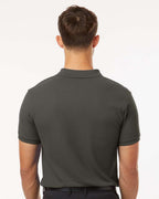 AllPro 62800, 12539 Men's Pique Polo, Charcoal