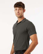AllPro 62800, 12539 Men's Pique Polo, Charcoal