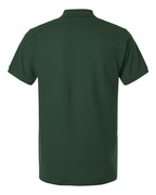 AllPro 62800, 12539 Men's Pique Polo, Forest Green