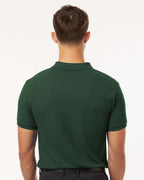 AllPro 62800, 12539 Men's Pique Polo, Forest Green