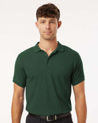 AllPro 62800, 12539 Men's Pique Polo, Forest Green