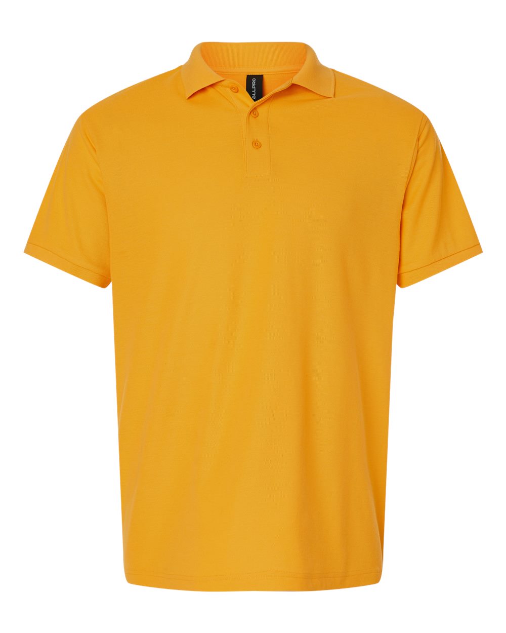 AllPro 62800, 12539 Men's Pique Polo, Gold
