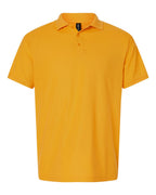 AllPro 62800, 12539 Men's Pique Polo, Gold