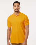 AllPro 62800, 12539 Men's Pique Polo, Gold