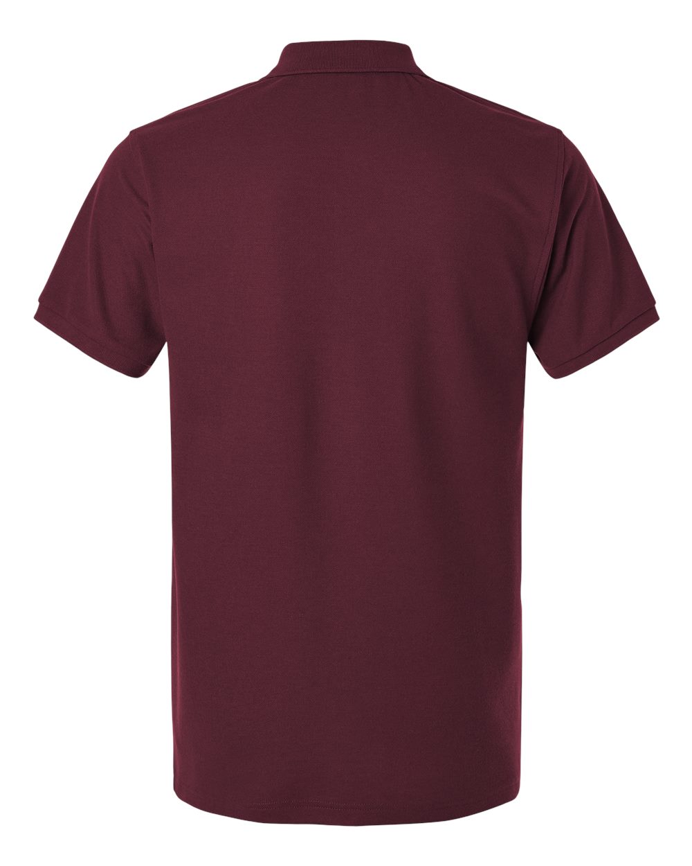 AllPro 62800, 12539 Men's Pique Polo, Maroon