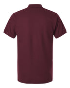 AllPro 62800, 12539 Men's Pique Polo, Maroon