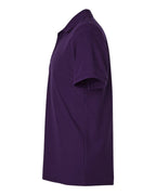 AllPro 62800, 12539 Men's Pique Polo, Purple