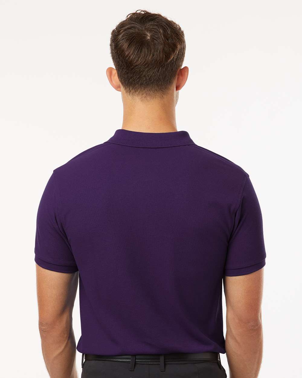 AllPro 62800, 12539 Men's Pique Polo, Purple