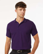 AllPro 62800, 12539 Men's Pique Polo, Purple