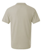AllPro 62800, 12539 Men's Pique Polo, Sand