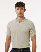 AllPro 62800, 12539 Men's Pique Polo, Sand