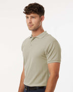 AllPro 62800, 12539 Men's Pique Polo, Sand