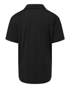 AllPro 41800Y, 12543 Youth Pro-lock Performance Polo, Black