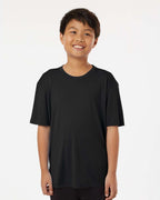 AllPro 48000Y, 12547 Youth Pro-lock Performance T-shirt, Black
