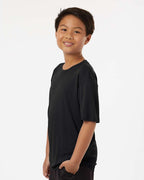 AllPro 48000Y, 12547 Youth Pro-lock Performance T-shirt, Black