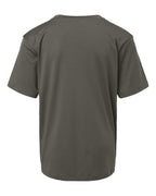 AllPro 48000Y, 12547 Youth Pro-lock Performance T-shirt, Charcoal