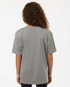 AllPro 48000Y, 12547 Youth Pro-lock Performance T-shirt, Greystone