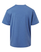 AllPro 48000Y, 12547 Youth Pro-lock Performance T-shirt, Heather Royal