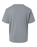 AllPro 48000Y, 12547 Youth Pro-lock Performance T-shirt, Heather Steel