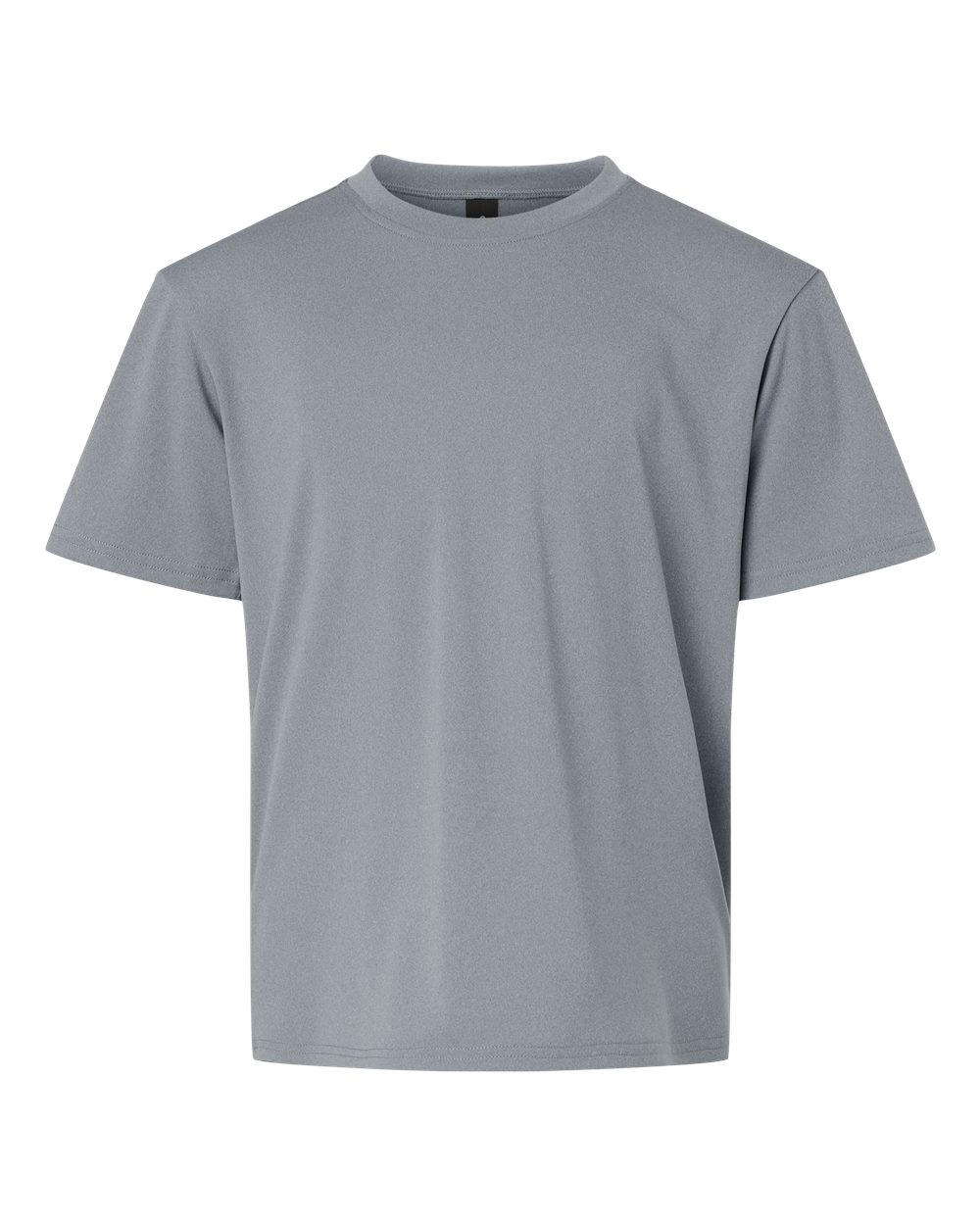 AllPro 48000Y, 12547 Youth Pro-lock Performance T-shirt, Heather Steel