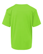 AllPro 48000Y, 12547 Youth Pro-lock Performance T-shirt, Lime