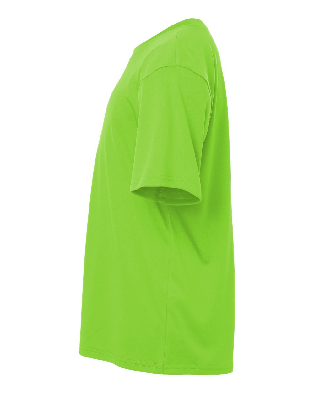 AllPro 48000Y, 12547 Youth Pro-lock Performance T-shirt, Lime