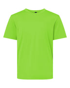 AllPro 48000Y, 12547 Youth Pro-lock Performance T-shirt, Lime